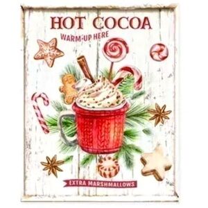 Gingerbread Hot Cocoa Canvas Print